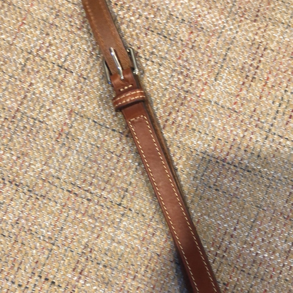 W DOONEY BOURKE London Tan Replacement Leather Shoulder Strap Extension
